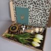 Witte tulp Box
