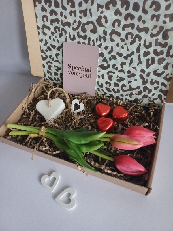 Tulpen hart Box