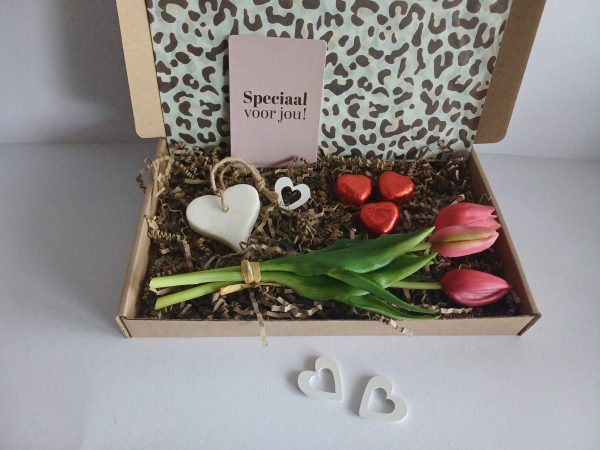Tulpen hart Box